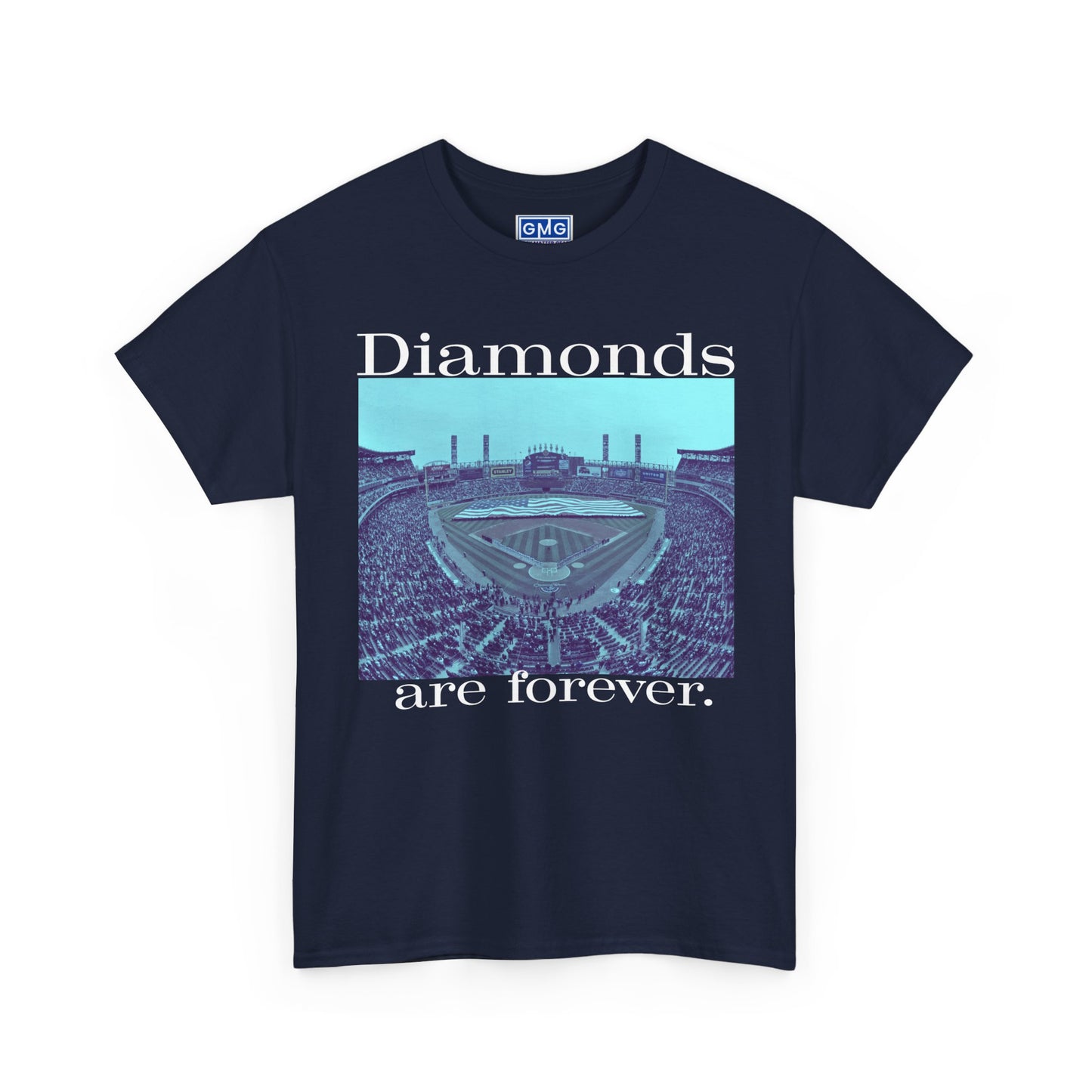 DIamonds Are Forever Graphic Baseball T-Shirt