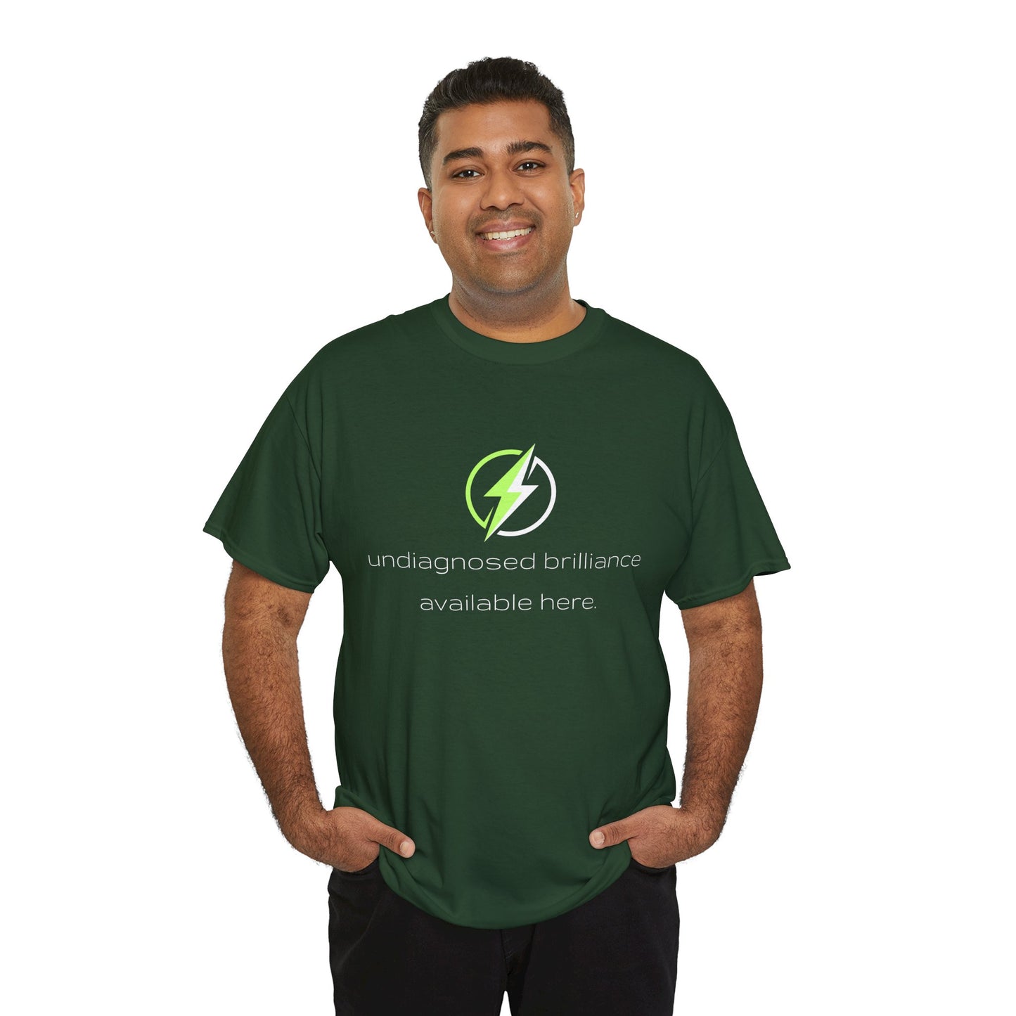 Undiagnosed Brilliance Available Here Graphic T-Shirt