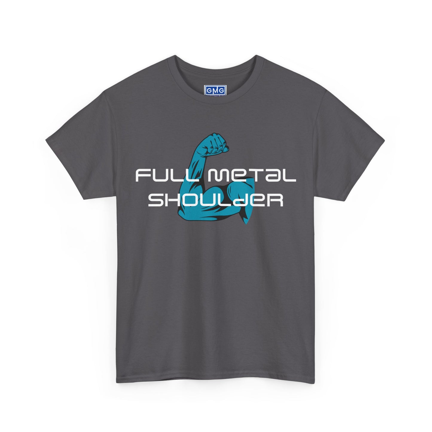 Full Metal Shoulder Graphic T Shirt