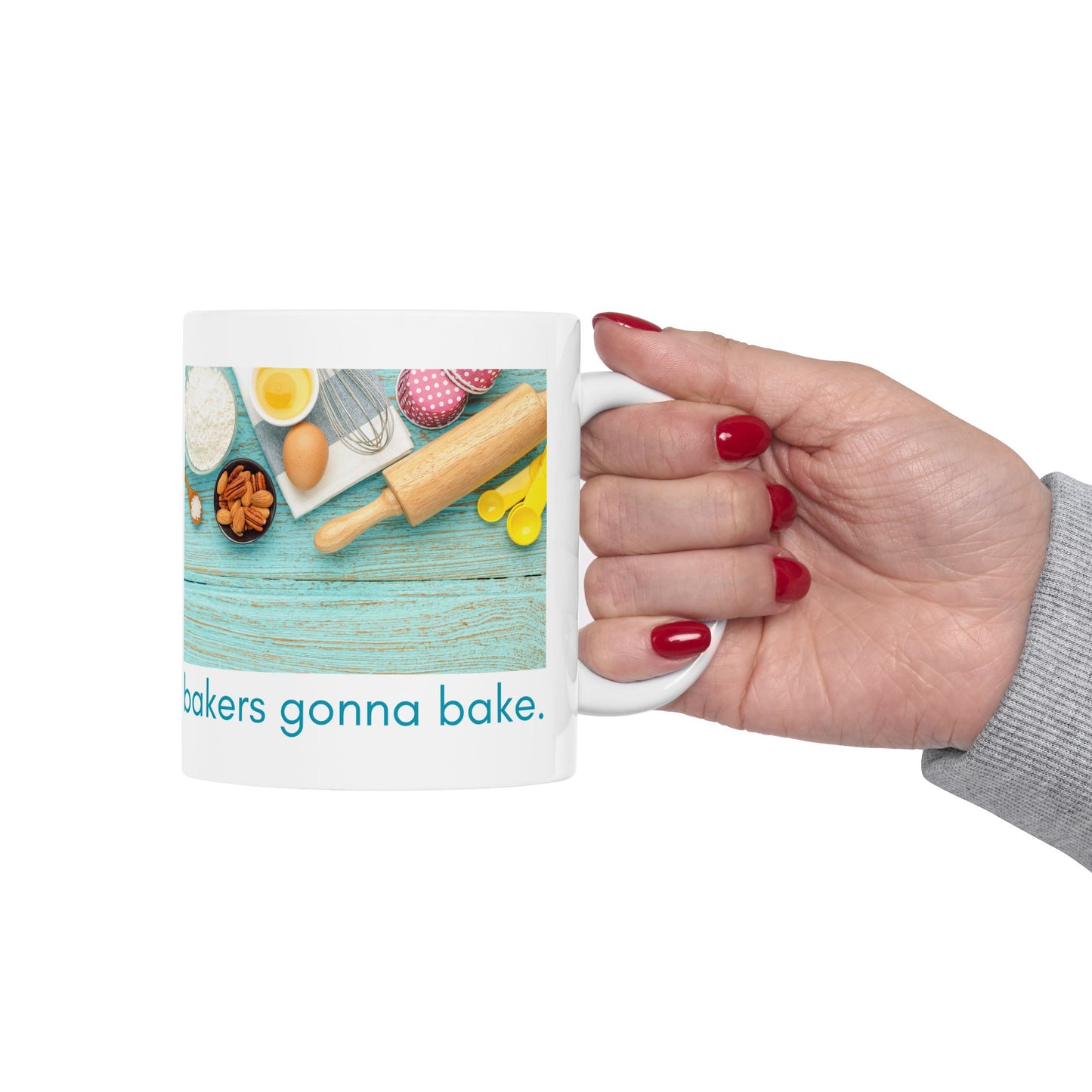 Bakers Gonna Bake - Fun Mug for Bakers, Fun Coffee Mug, for Bakers, Foodies and Dessert Lovers, Fun Tea Mug