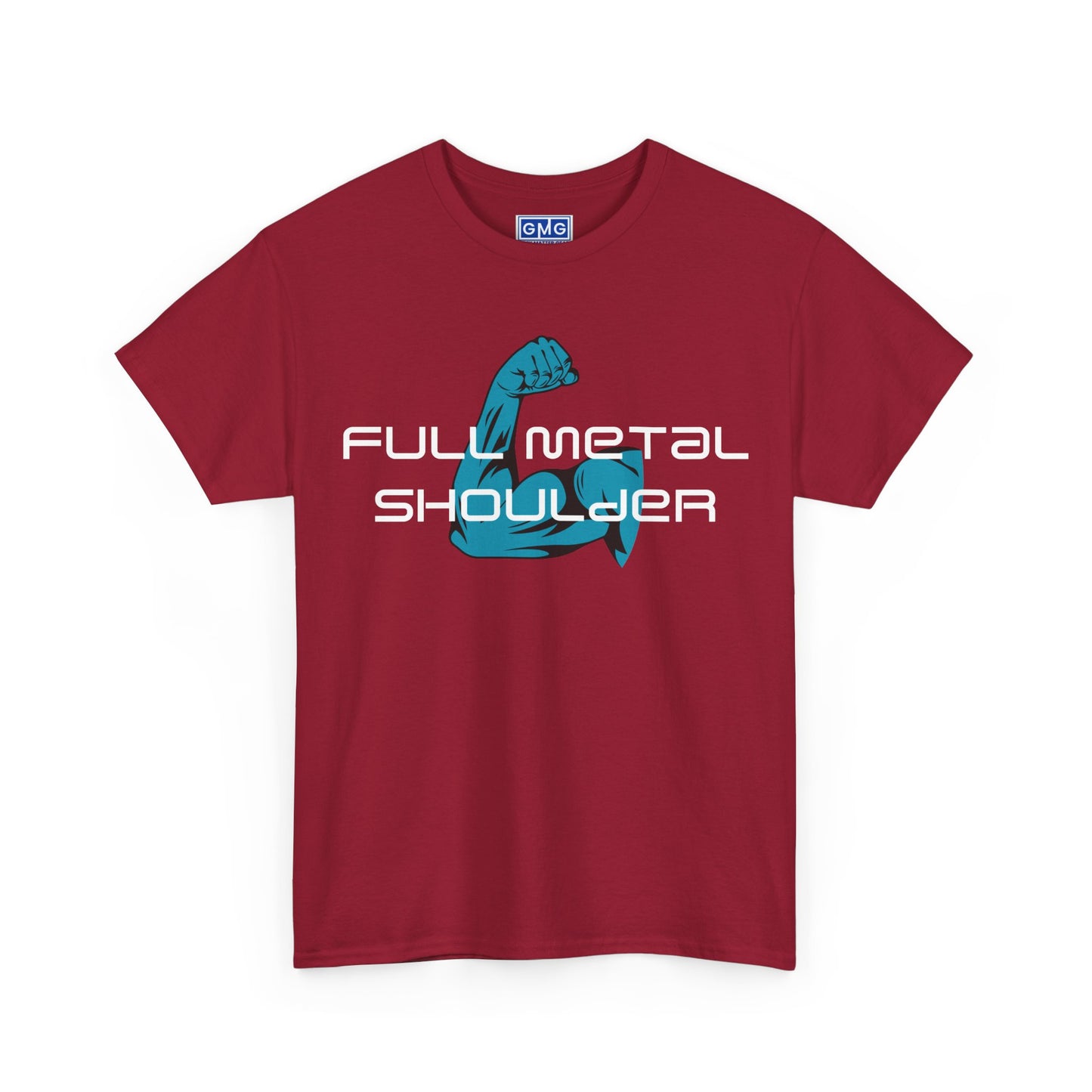 Full Metal Shoulder Graphic T Shirt