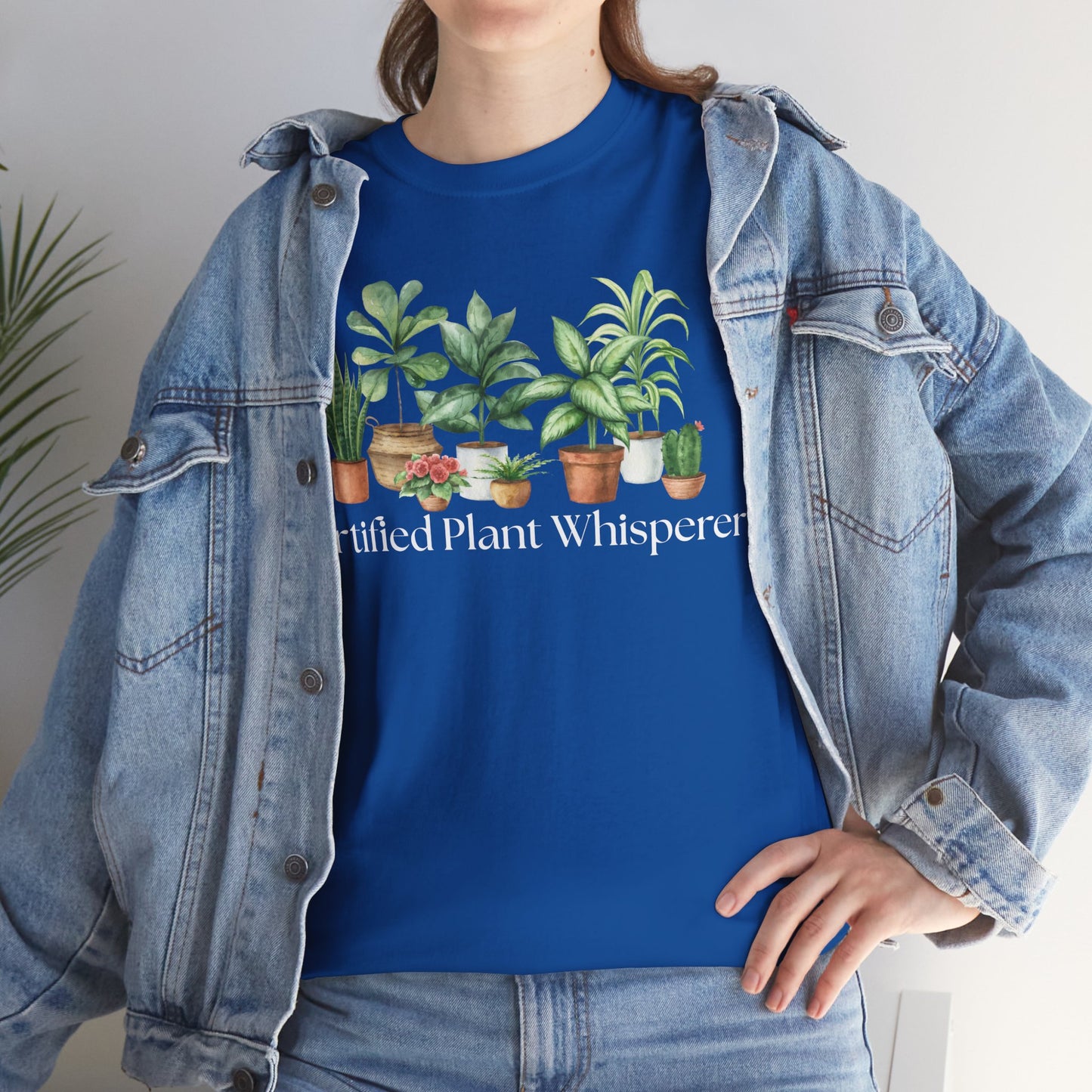 Certified Plant Whisperer Graphic T-Shirt