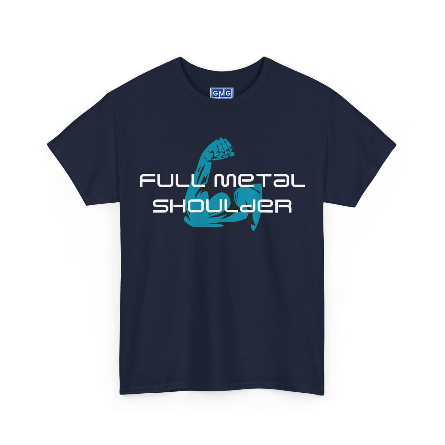 Full Metal Shoulder Graphic T Shirt