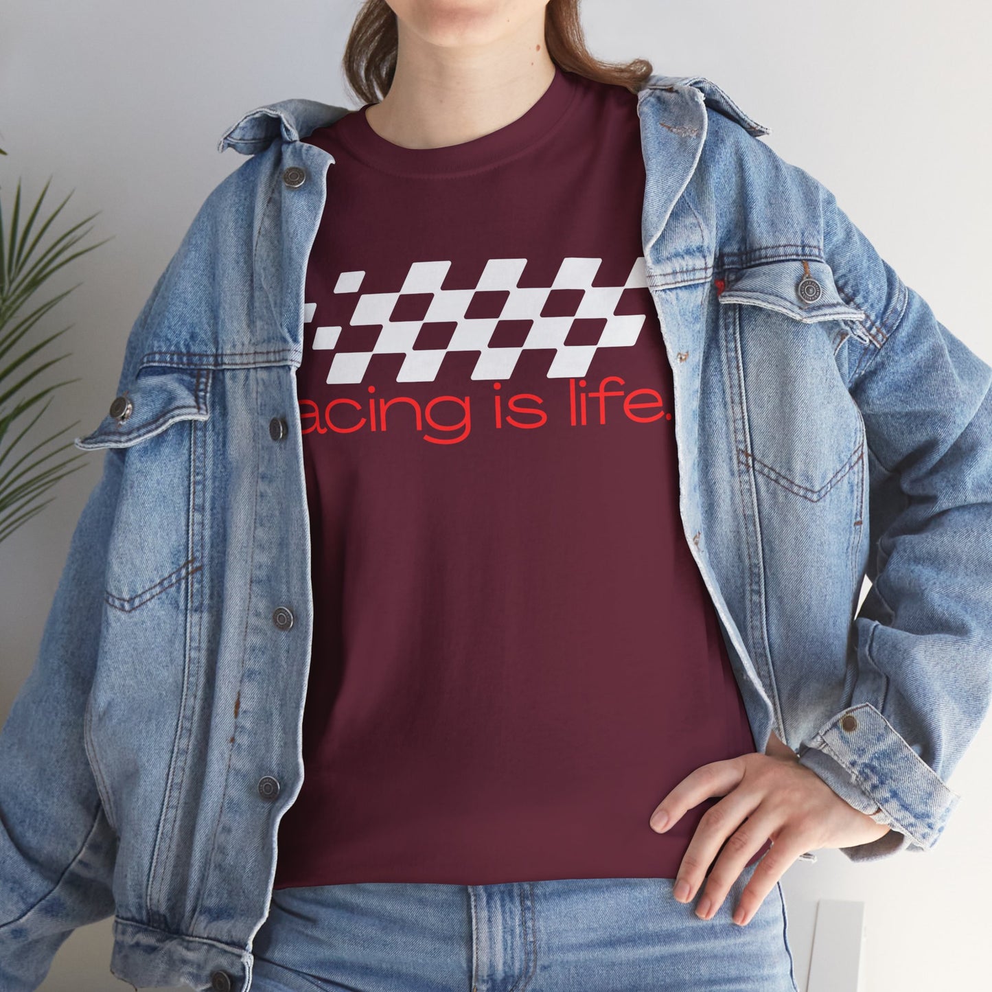 Racing is Life Graphic T-Shirt for Racers