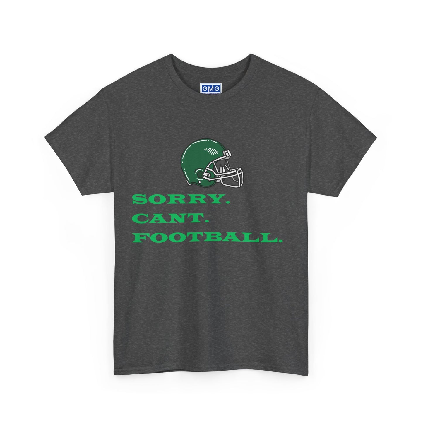 Sorry. Can't. Football Graphic T-Shirt