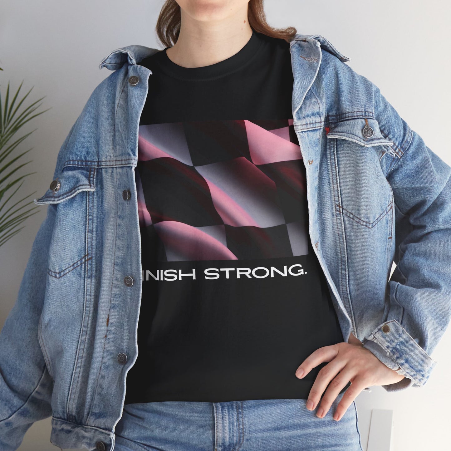 Finish Strong Graphic T-Shirt