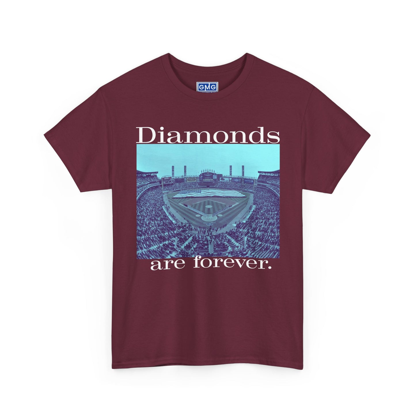 DIamonds Are Forever Graphic Baseball T-Shirt