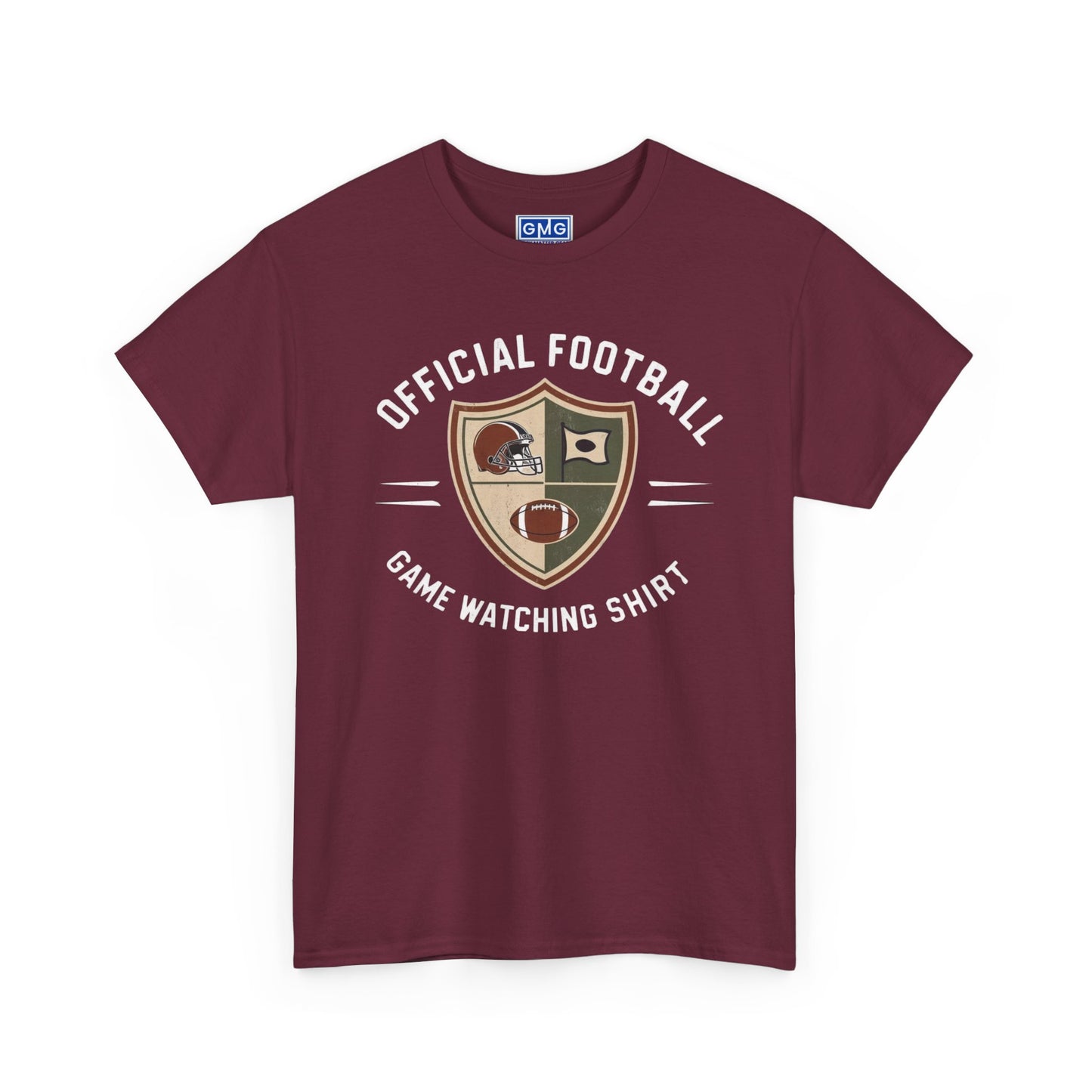 Official Football Game Watching T Shirt