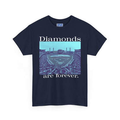 DIamonds Are Forever   Graphic Baseball T-Shirt