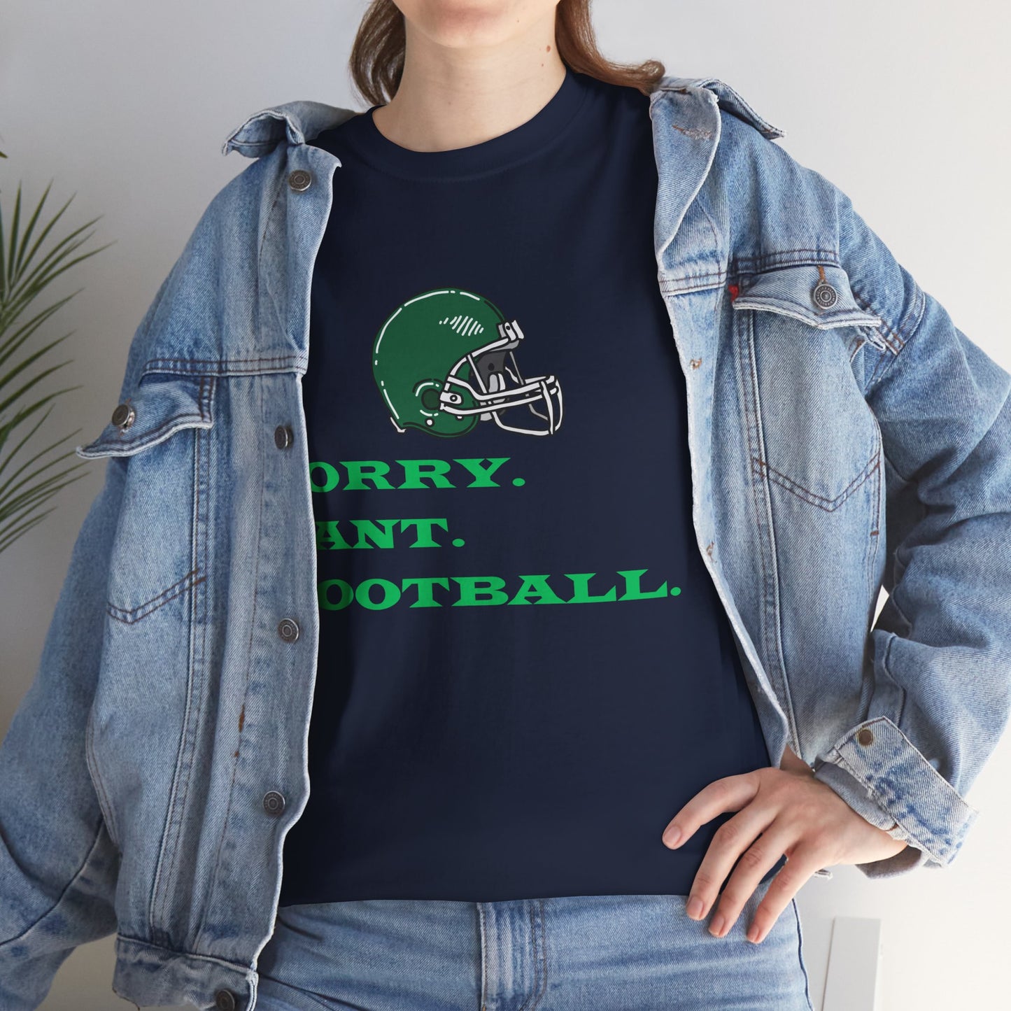 Sorry. Can't. Football   Graphic T-Shirt