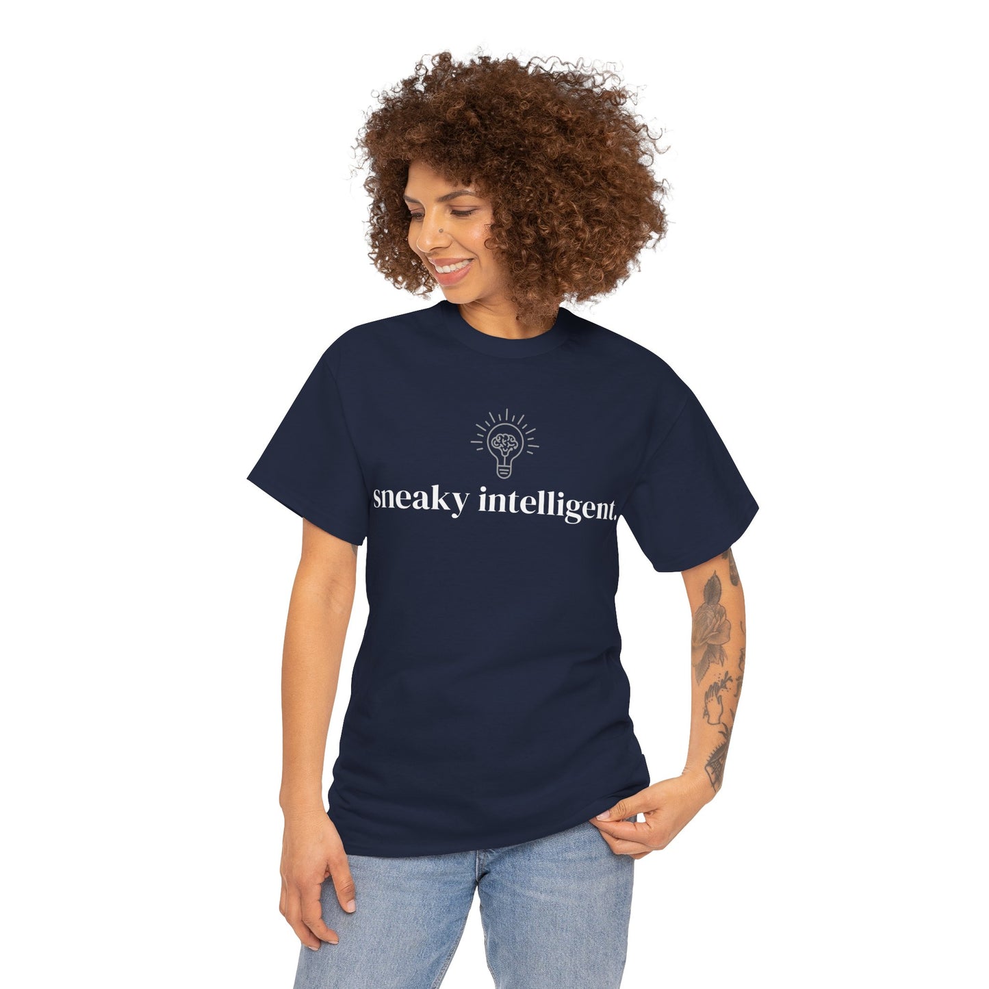 Sneaky Intelligent   Graphic T-Shirt