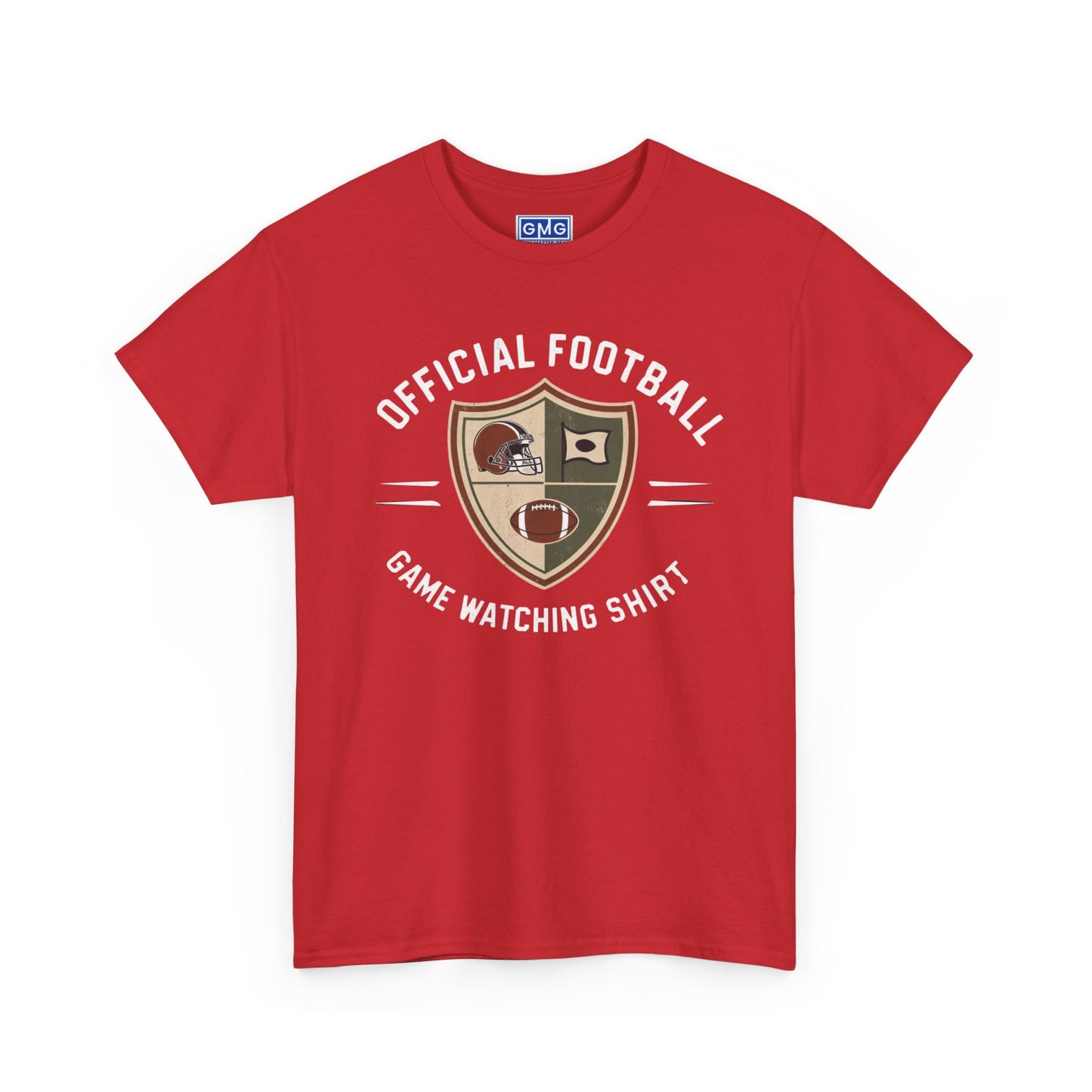 Official Football Game Watching T Shirt