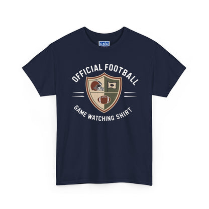 Official Football Game Watching T Shirt