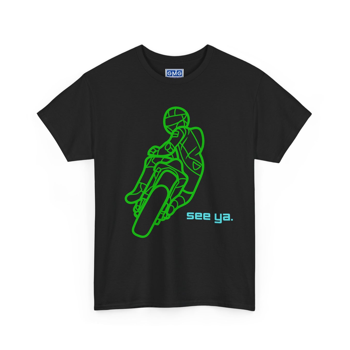 See Ya  Motorcycle Rider Graphic T-Shirt