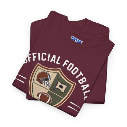 Official Football Game Watching T Shirt