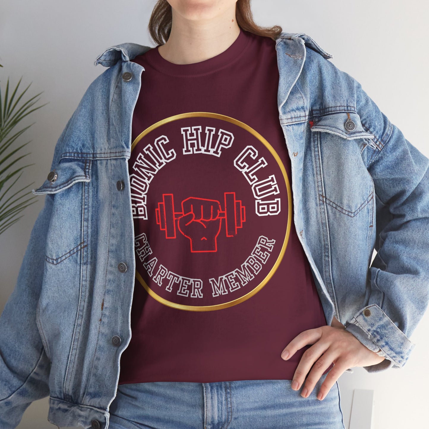 Bionic Hip Club Charter Member  Graphic T-Shirt
