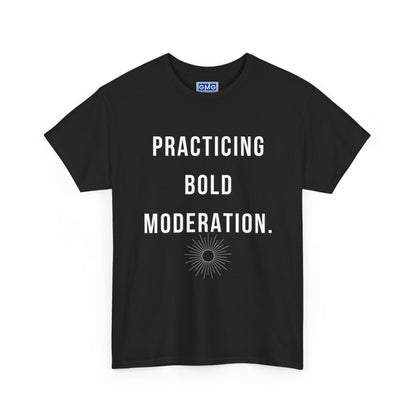 Practicing Bold Moderation  Graphic T-Shirt