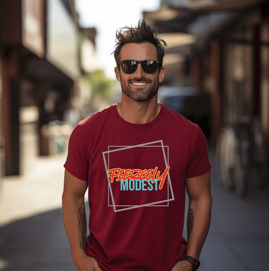 Fiercely Modest   Graphic T-Shirt