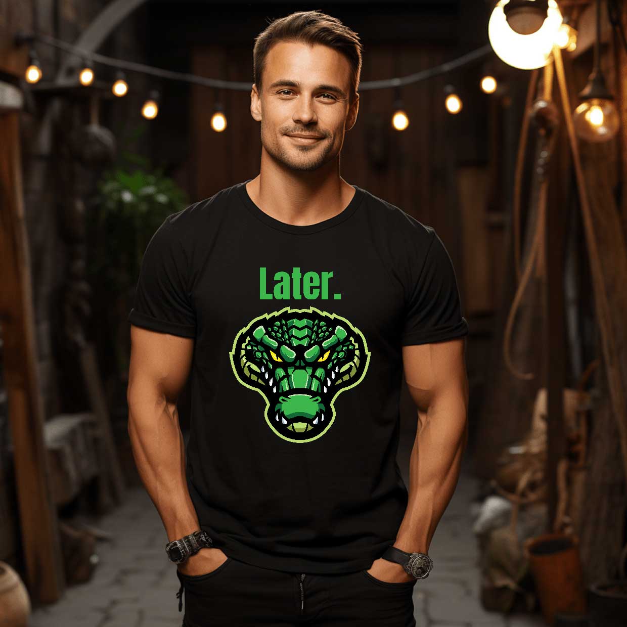 Later Alligator - Graphic T-Shirt