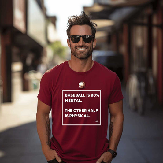 Baseball is 90% Mental    Graphic T-Shirt