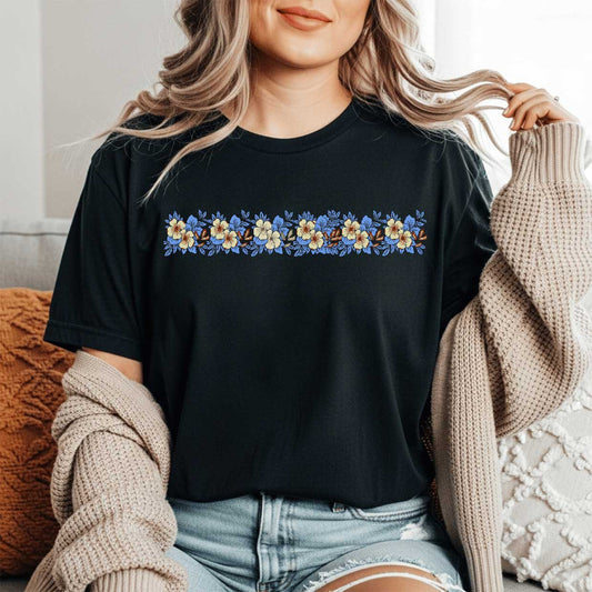 Hibiscus Floral T-Shirt