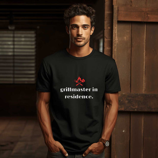 Grillmaster In Residence   Graphic T-Shirt