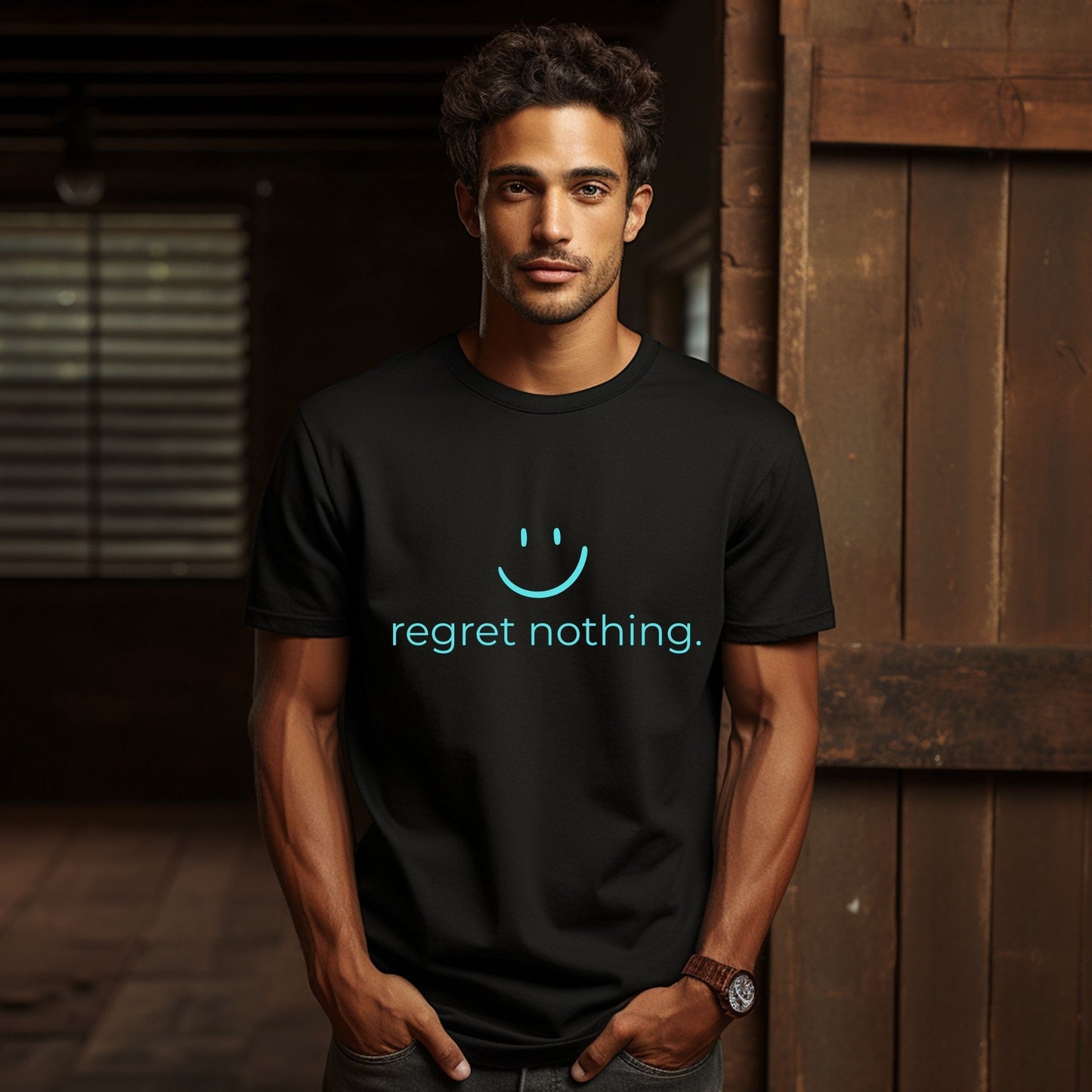 Regret Nothing Graphic T-Shirt