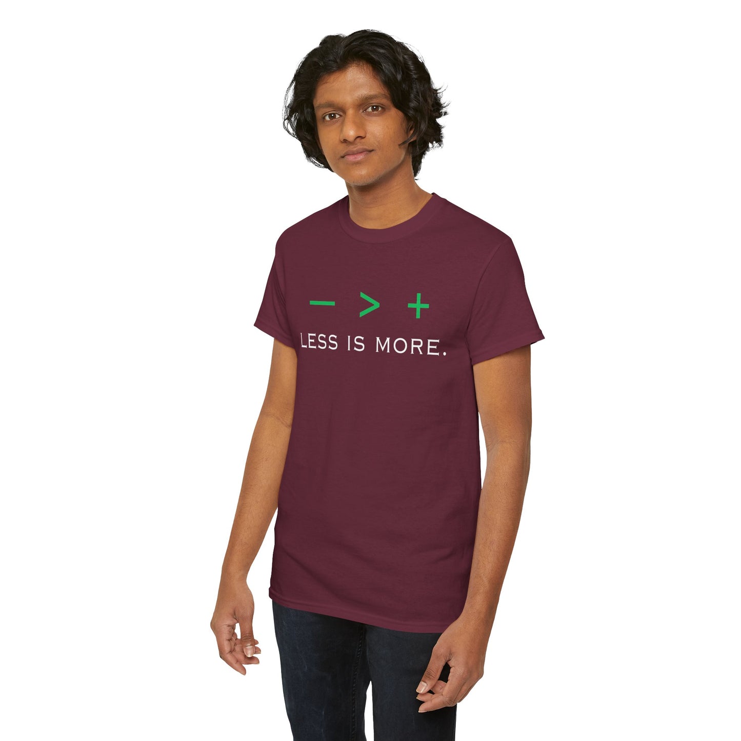 Less Is More Graphic T-Shirt