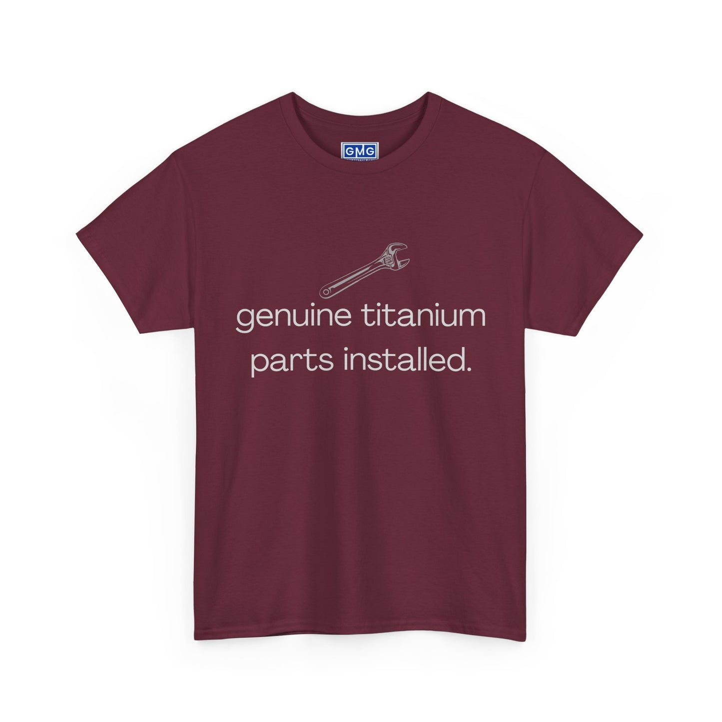 Genuine Titanium Parts Installed   Graphic T-Shirt