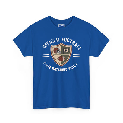 Official Football Game Watching T Shirt