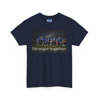 Stronger Together    Football Graphic T-Shirt