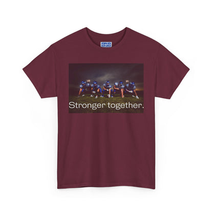 Stronger Together    Football Graphic T-Shirt