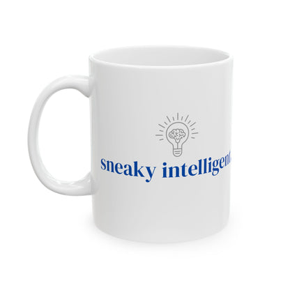 Sneaky Intelligent  - Fun Ceramic Mug