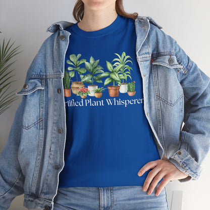 Certified Plant Whisperer  Graphic T-Shirt