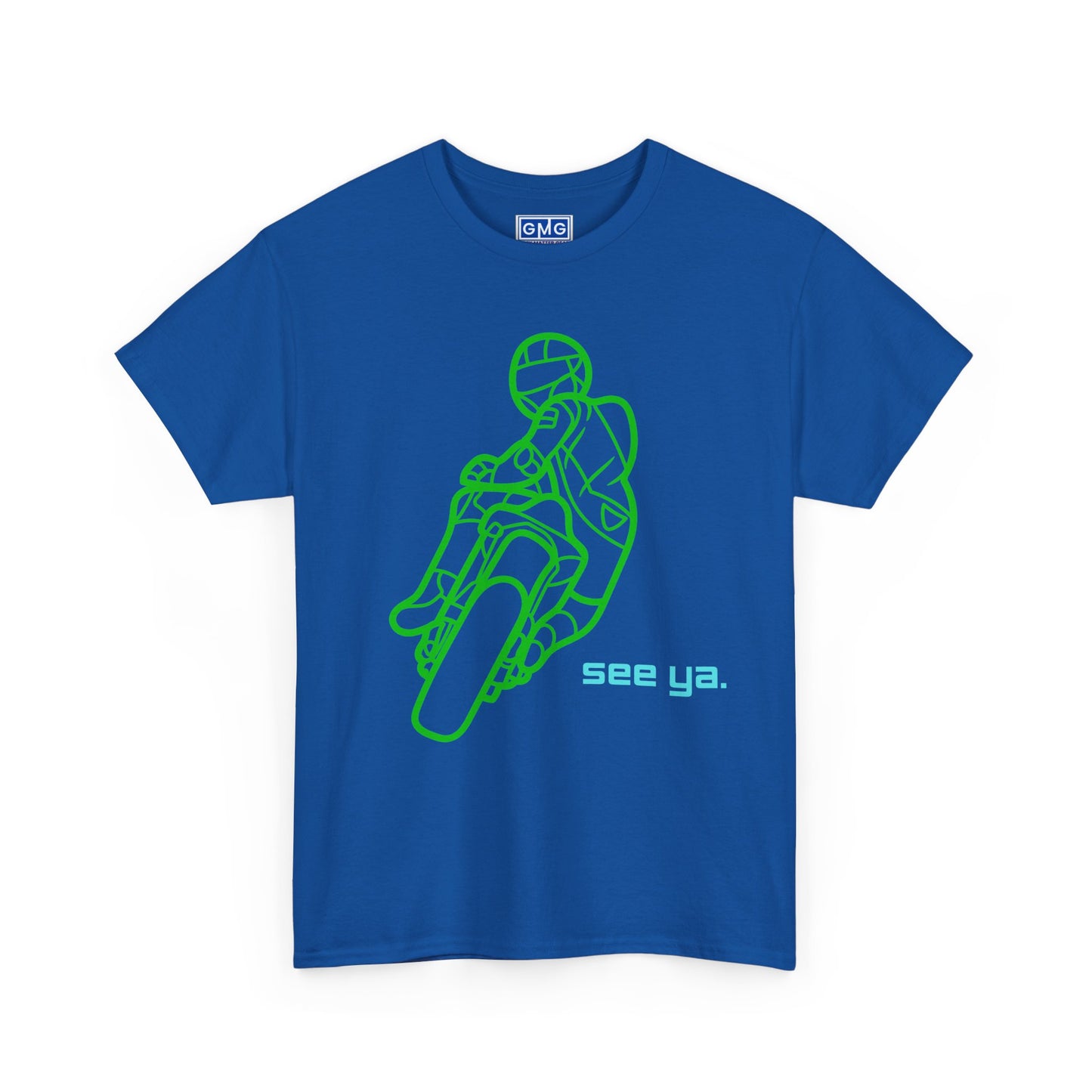 See Ya  Motorcycle Rider Graphic T-Shirt
