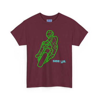 See Ya  Motorcycle Rider Graphic T-Shirt