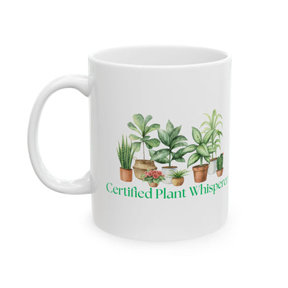 Certified Plant Whisperer Mug