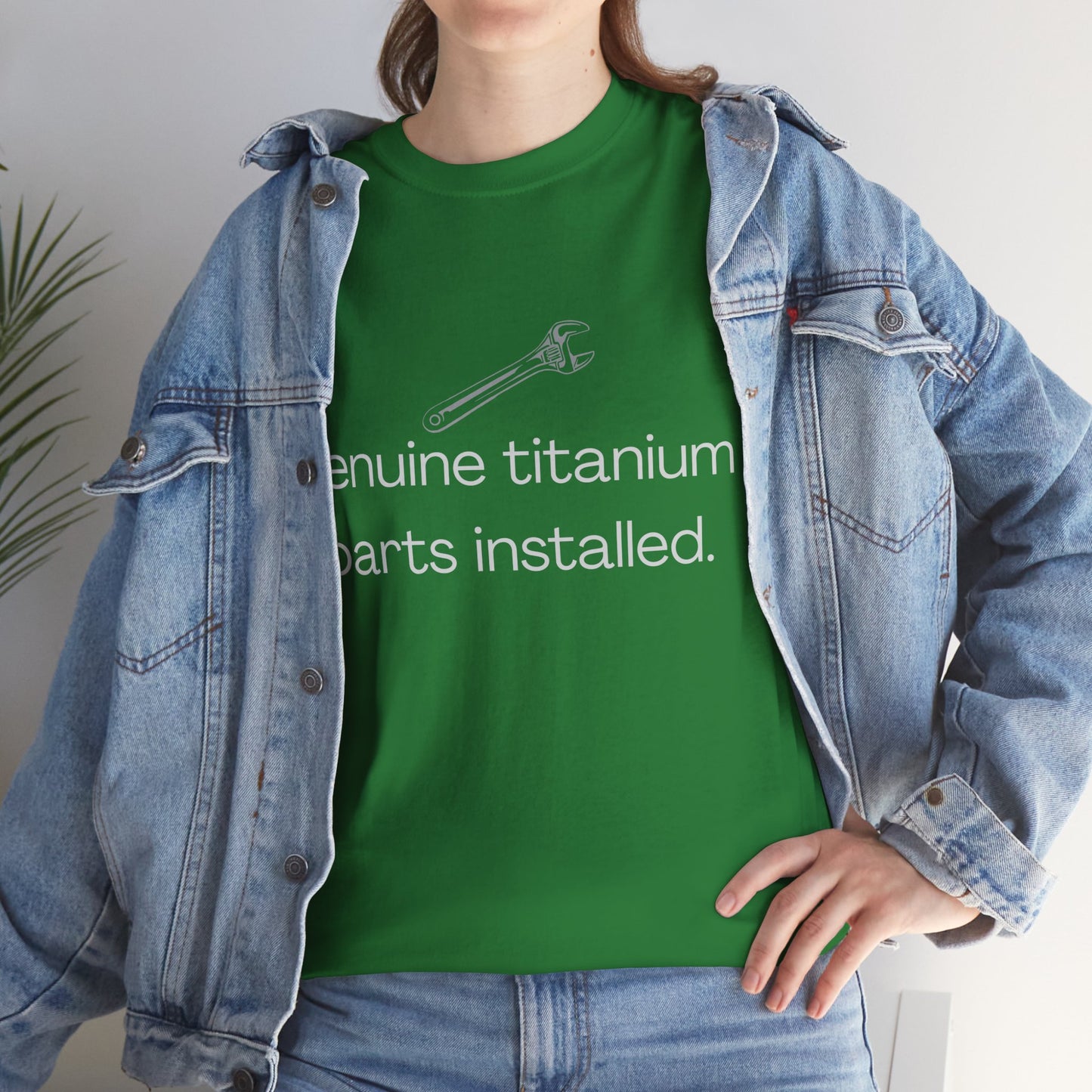 Genuine Titanium Parts Installed   Graphic T-Shirt