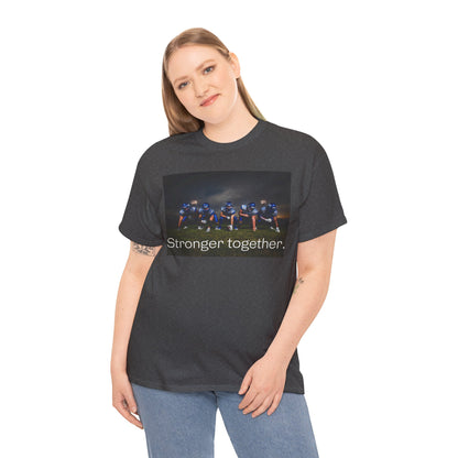 Stronger Together    Football Graphic T-Shirt