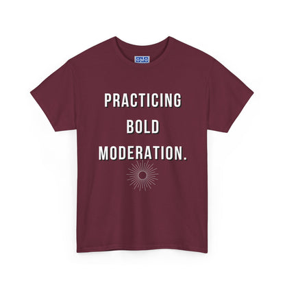 Practicing Bold Moderation  Graphic T-Shirt
