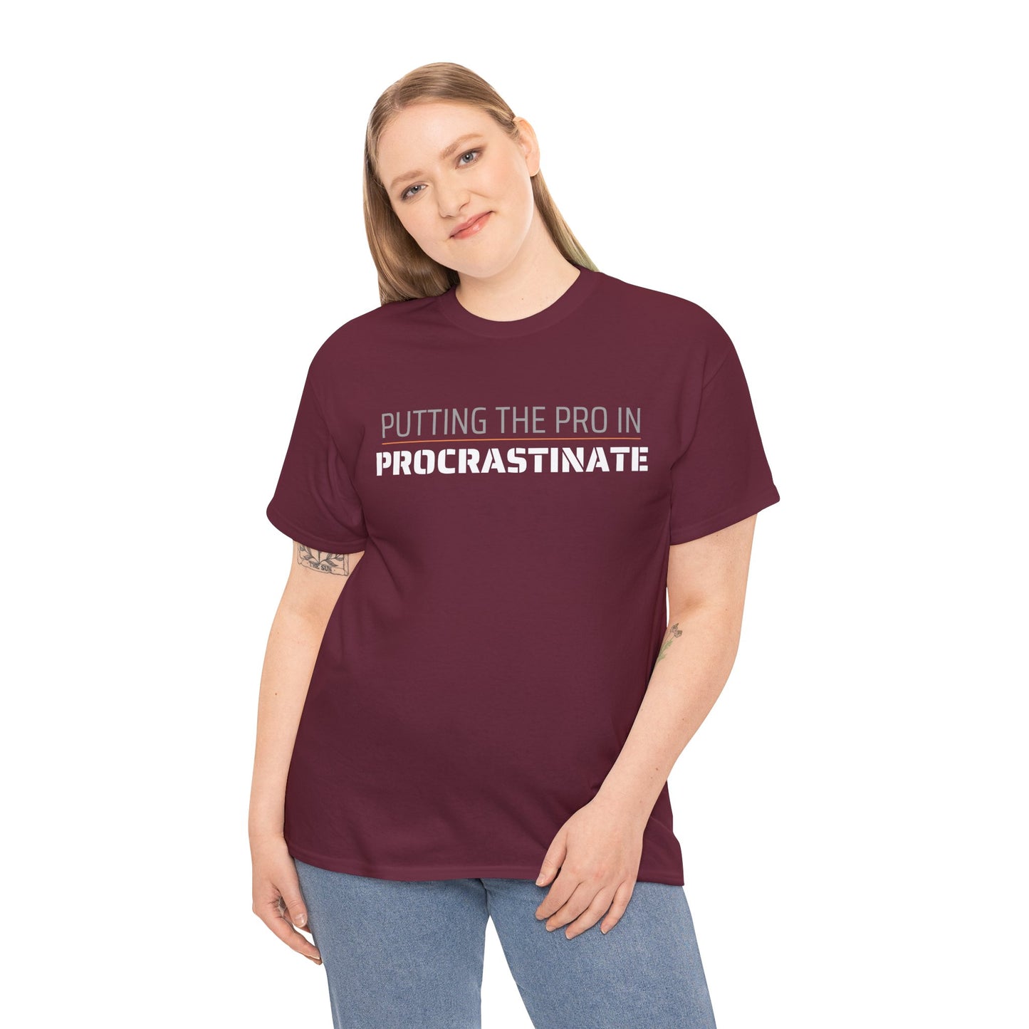 Putting The Pro In Procrastinate   Graphic T-Shirt