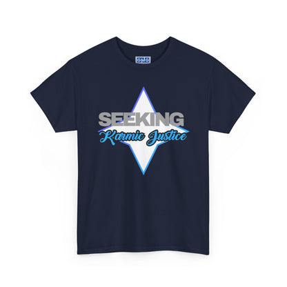 Seeking Karmic Justice  Graphic T-Shirt