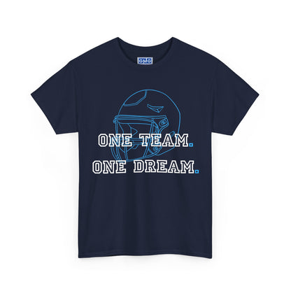 One Team.  One Dream. - Graphic T-Shirt For Football Fanatics