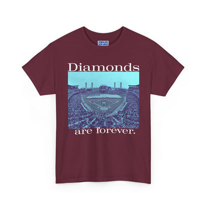 DIamonds Are Forever   Graphic Baseball T-Shirt